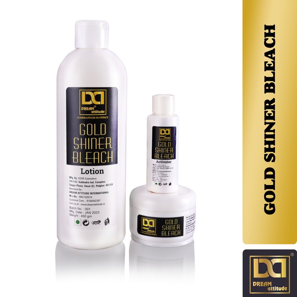  DE-TAN SHINER BLEACH [600GM] [250GM] [40GM]